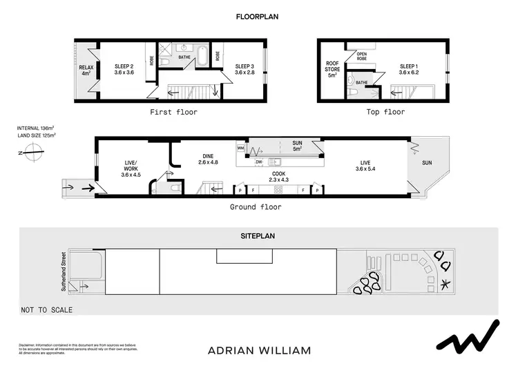 Floorplan of Homely house listing, 72B Sutherland Street, St Peters NSW 2044