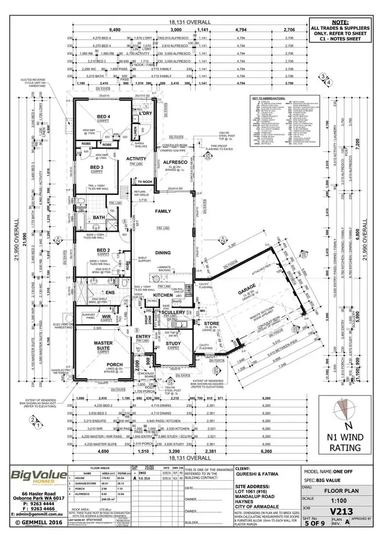 Floorplan of Homely house listing, 16 Mandalup Road, Haynes WA 6112