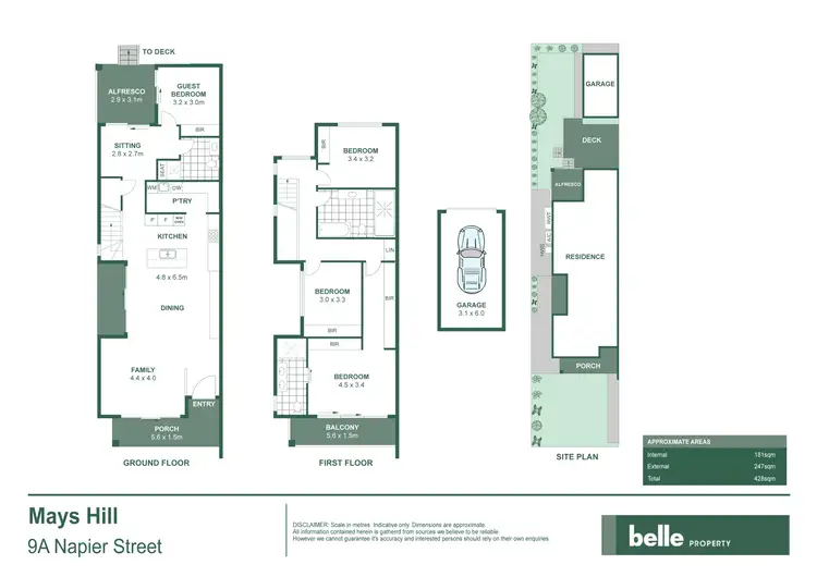 Floorplan of Homely house listing, 9a Napier Street, Mays Hill NSW 2145