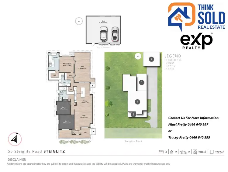 Floorplan of Homely house listing, 55 Steiglitz Road, Steiglitz QLD 4207