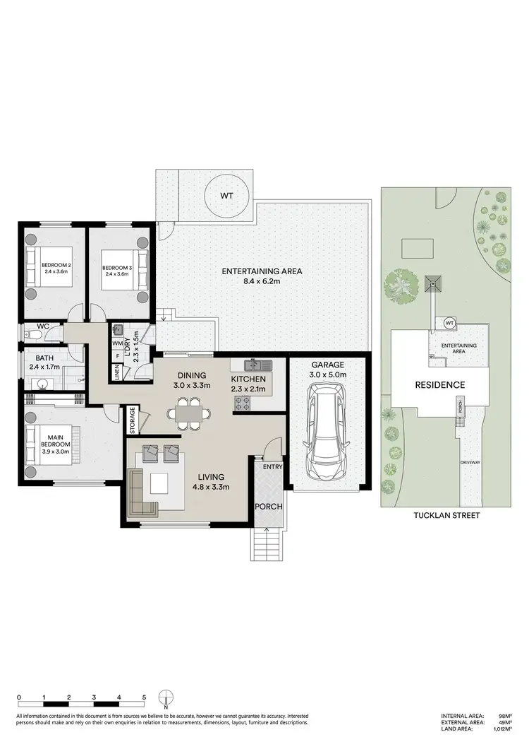 Floorplan of Homely house listing, 70 Tucklan Street, Dunedoo NSW 2844