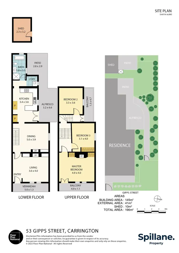 Floorplan of Homely house listing, 53 Gipps Street, Carrington NSW 2294