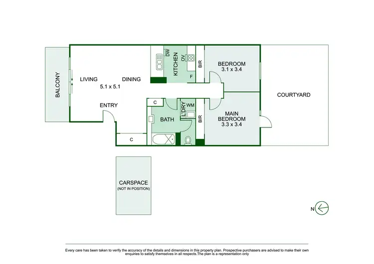Floorplan of Homely apartment listing, 79/8 Perth Street, Prahran VIC 3181