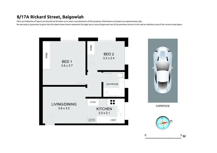 Floorplan of Homely apartment listing, 8/17a Rickard Street, Balgowlah NSW 2093