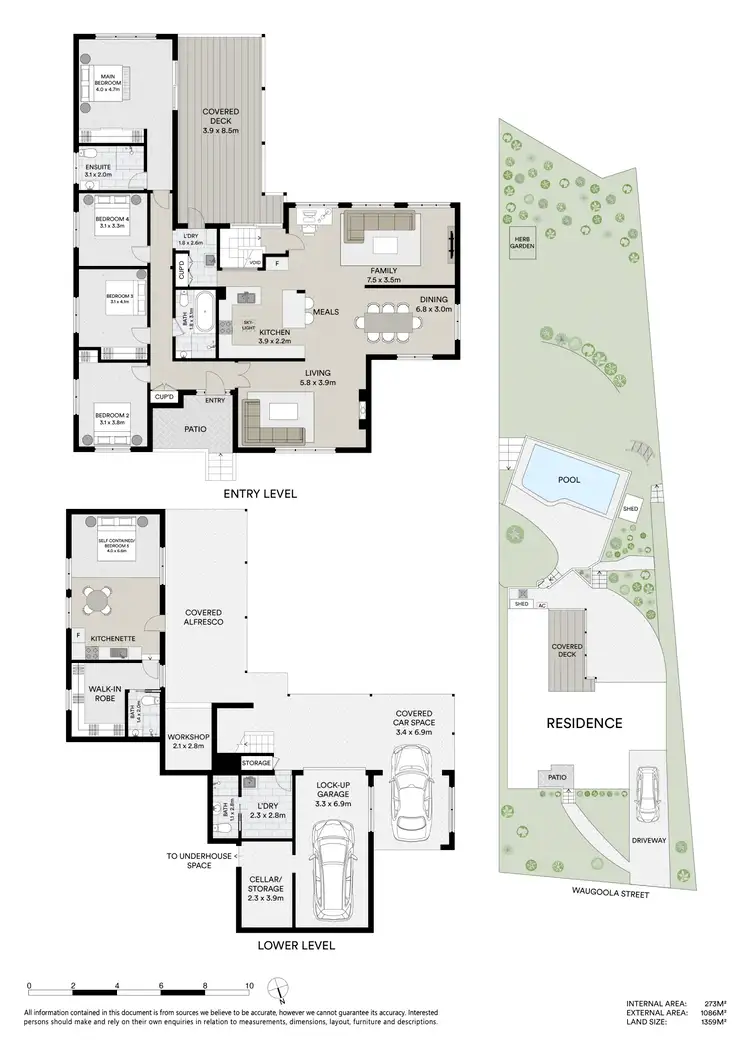 Floorplan of Homely house listing, 43 Waugoola Street, Gordon NSW 2072