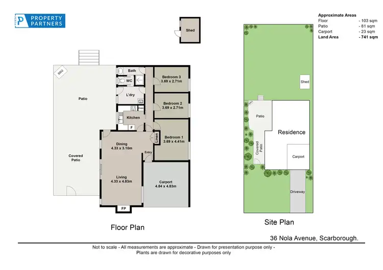 Floorplan of Homely house listing, 36 Nola Avenue, Scarborough WA 6019