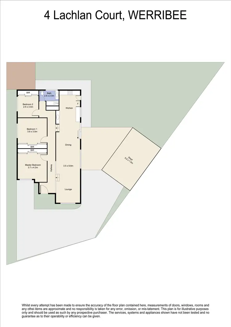 Floorplan of Homely house listing, 4 Lachlan Court, Werribee VIC 3030
