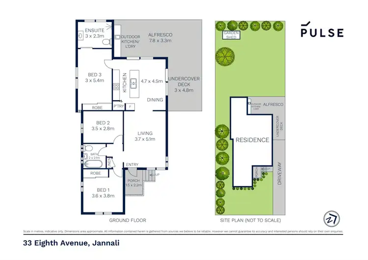 Floorplan of Homely house listing, 33 Eighth Avenue, Jannali NSW 2226