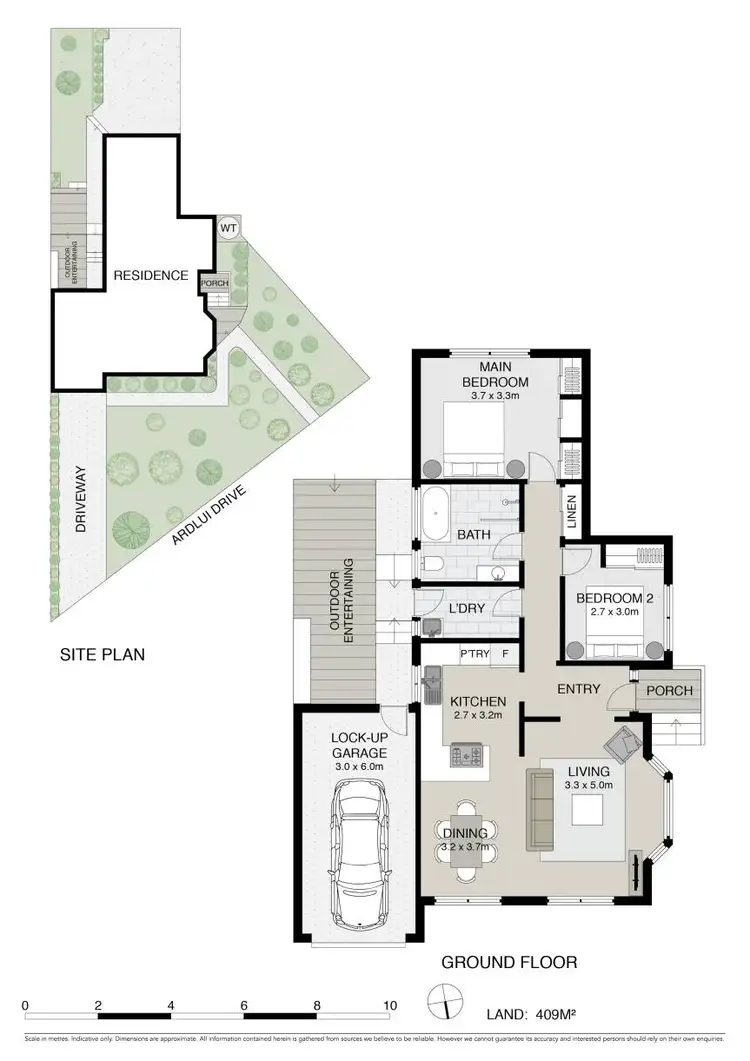 Floorplan of Homely unit listing, 11 Ardlui Drive, Newtown VIC 3220