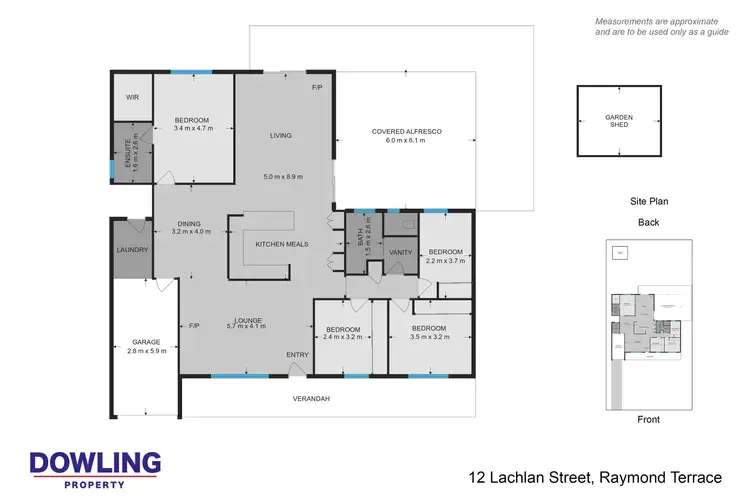 Floorplan of Homely house listing, 12 Lachlan Street, Raymond Terrace NSW 2324