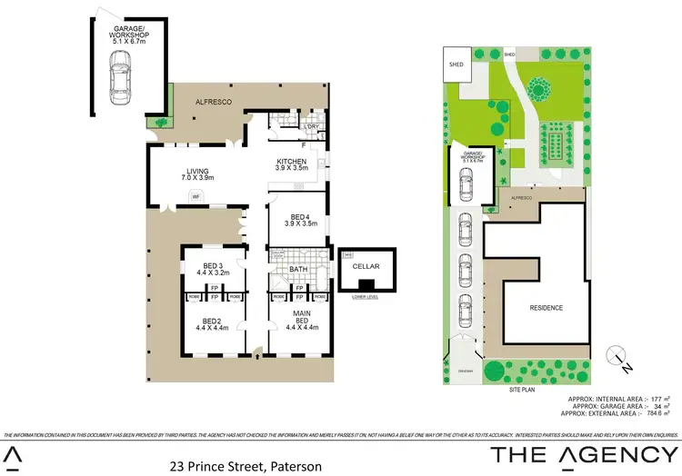 Floorplan of Homely house listing, 23 Prince Street, Paterson NSW 2421