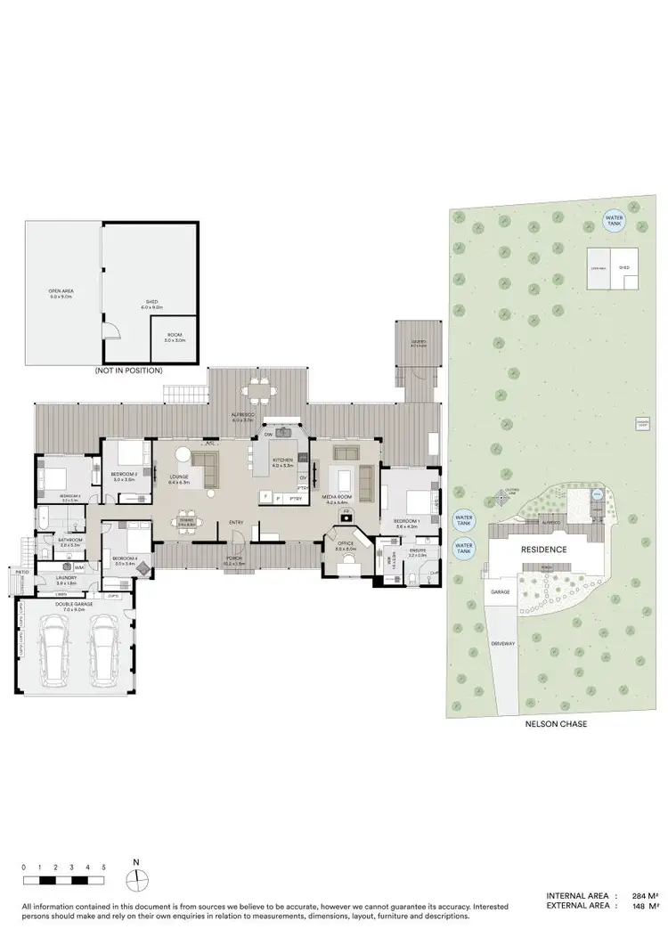 Floorplan of Homely house listing, 7 Nelson Chase, Tuckombil NSW 2477