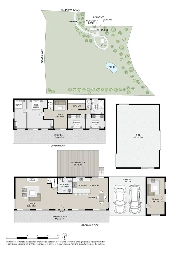 Floorplan of Homely house listing, 10 Ferretts Road, Nana Glen NSW 2450