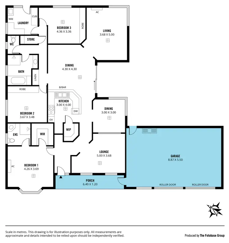 Floorplan of Homely house listing, 18 Waterford Circuit, Seaford Rise SA 5169