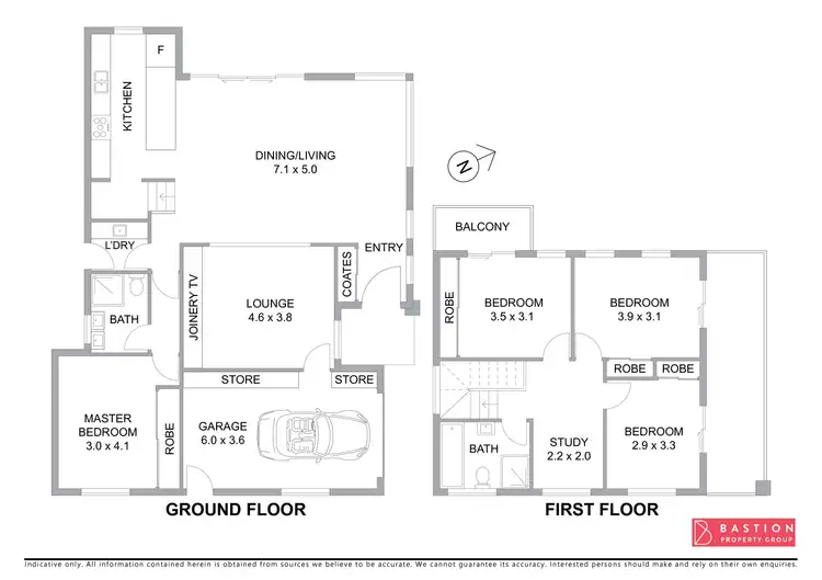 Floorplan of Homely house listing, 5 Oakes Street, Cook ACT 2614