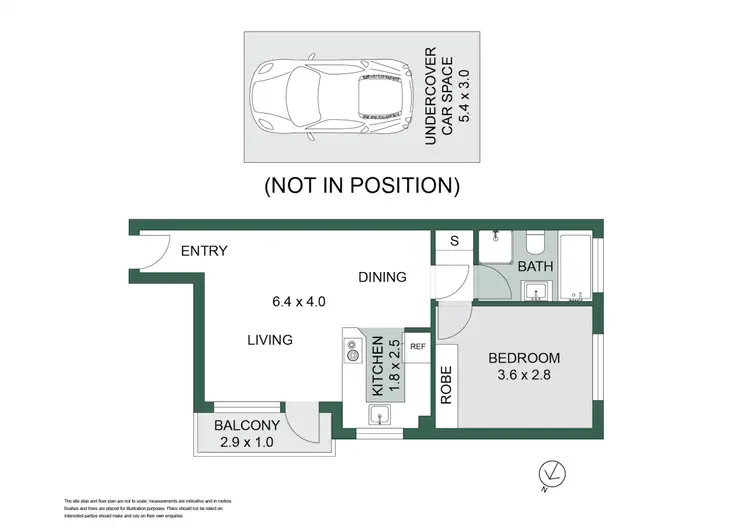Floorplan of Homely apartment listing, 14/19 Priory Road, Waverton NSW 2060
