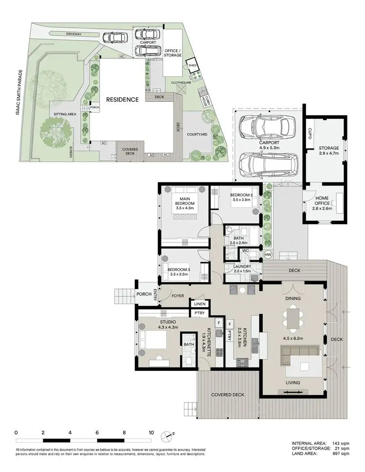 Floorplan of Homely house listing, 42 Isaac Smith Parade, Kings Langley NSW 2147
