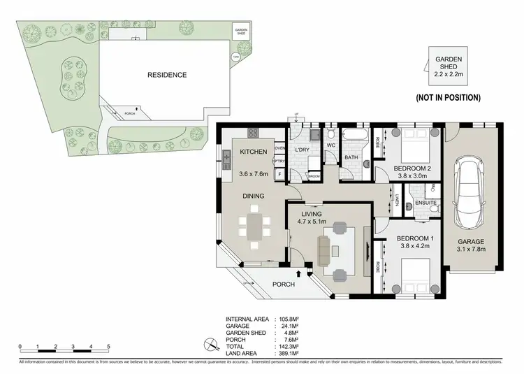 Floorplan of Homely house listing, 1/22 Crook Street, Kennington VIC 3550