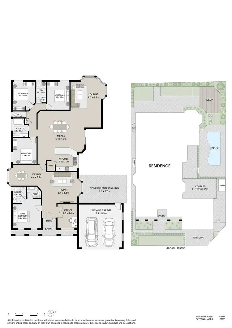 Floorplan of Homely house listing, 2 Jadash Close, Green Point NSW 2251