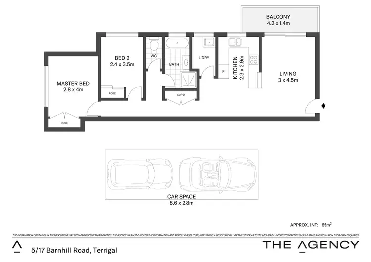 Floorplan of Homely unit listing, 5/17 Barnhill Road, Terrigal NSW 2260