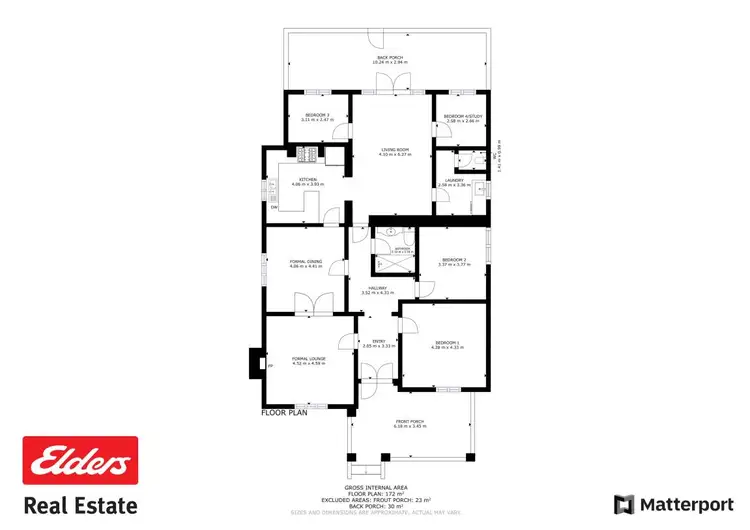 Floorplan of Homely house listing, 374 Fitzgerald Street West, Northam WA 6401