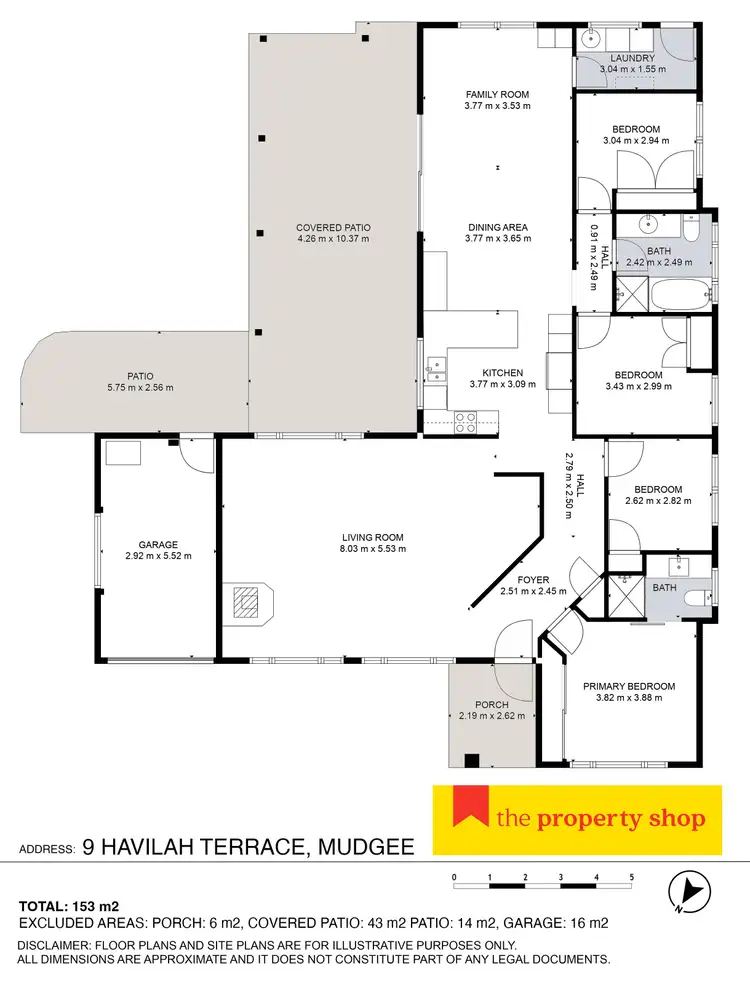 Floorplan of Homely house listing, 9 Havilah Terrace, Mudgee NSW 2850