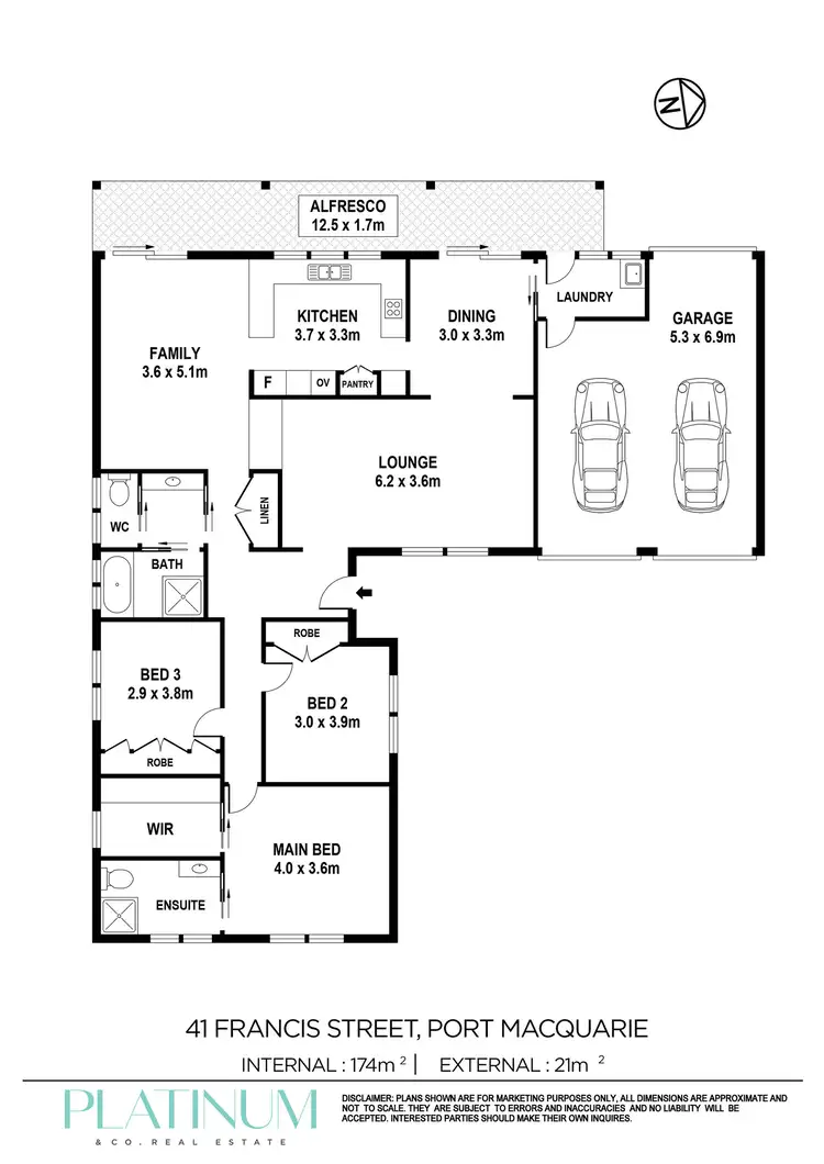 Floorplan of Homely house listing, 41 Francis Street, Port Macquarie NSW 2444
