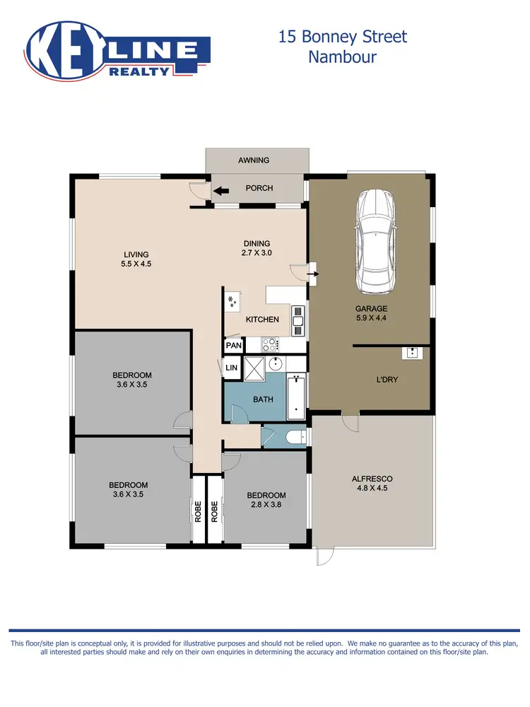 Floorplan of Homely house listing, 15 Bonney Street, Nambour QLD 4560