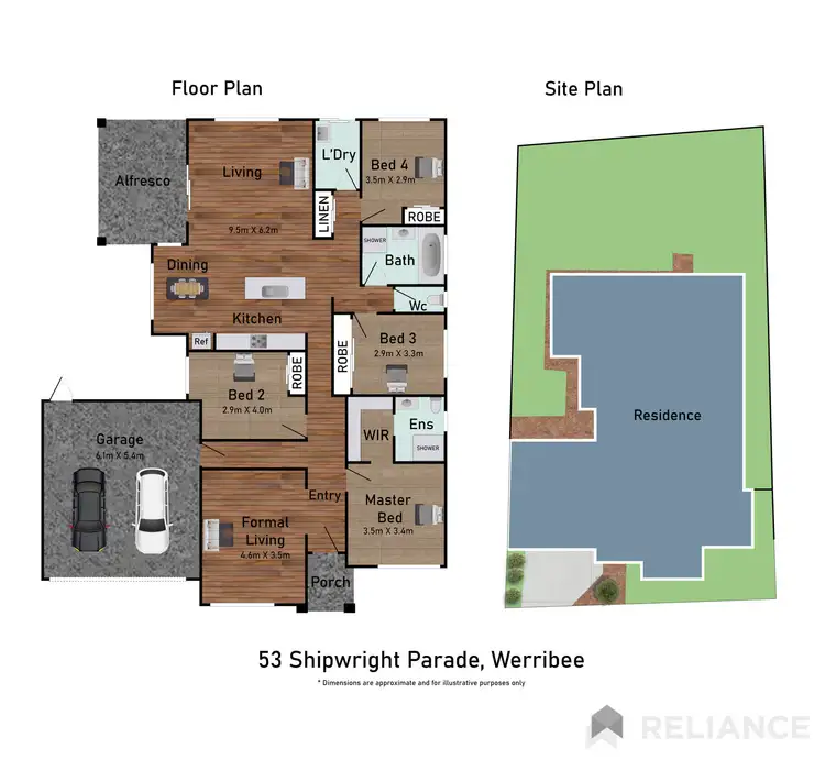 Floorplan of Homely house listing, 53 Shipwright Parade, Werribee VIC 3030