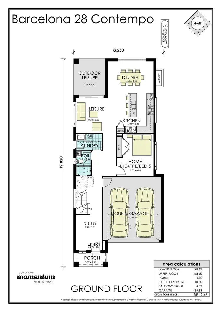 Floorplan of Homely house listing, Lot 6230 Whitrod Avenue, Catherine Field NSW 2557