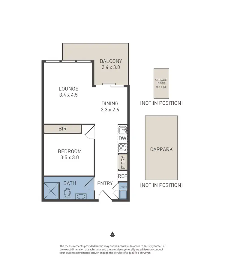 Floorplan of Homely apartment listing, 309/33 Quay Boulevard, Werribee South VIC 3030