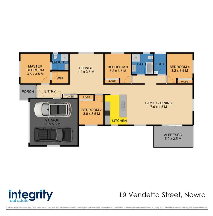 Floorplan of Homely house listing, 19 Vendetta Street, Nowra NSW 2541