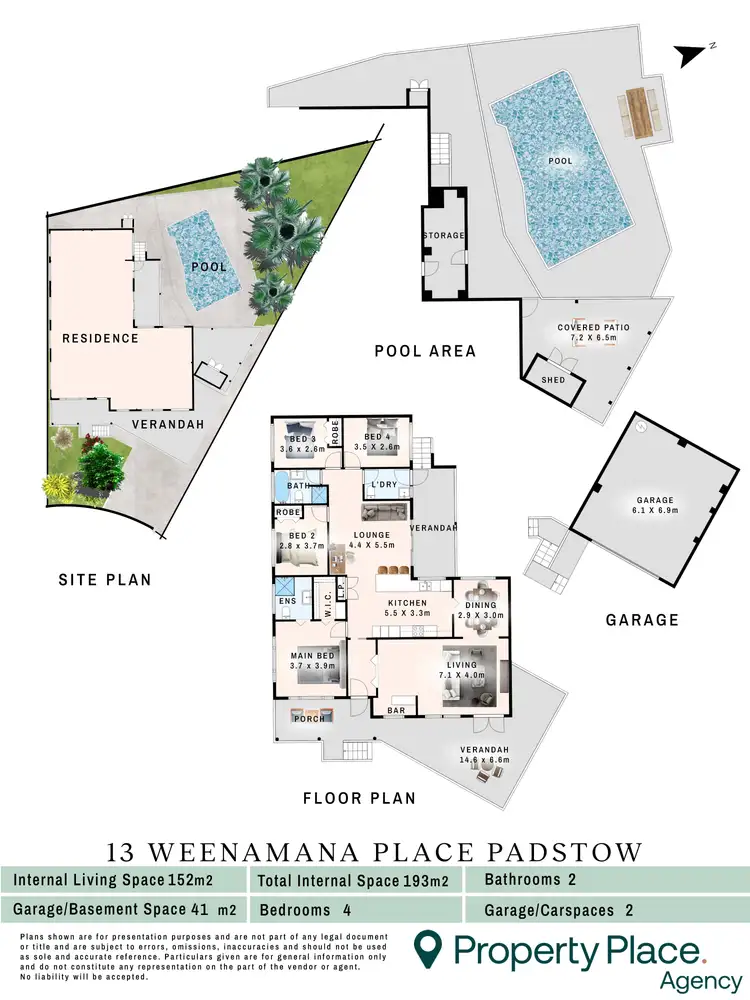 Floorplan of Homely house listing, 13 Weenamana Place, Padstow NSW 2211