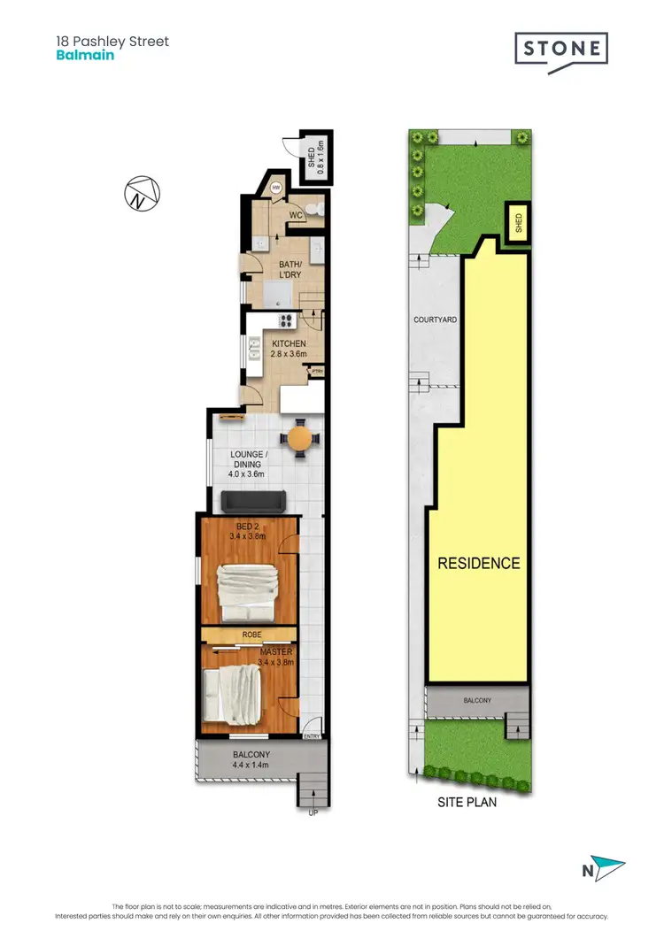 Floorplan of Homely house listing, 18 Pashley Street, Balmain NSW 2041
