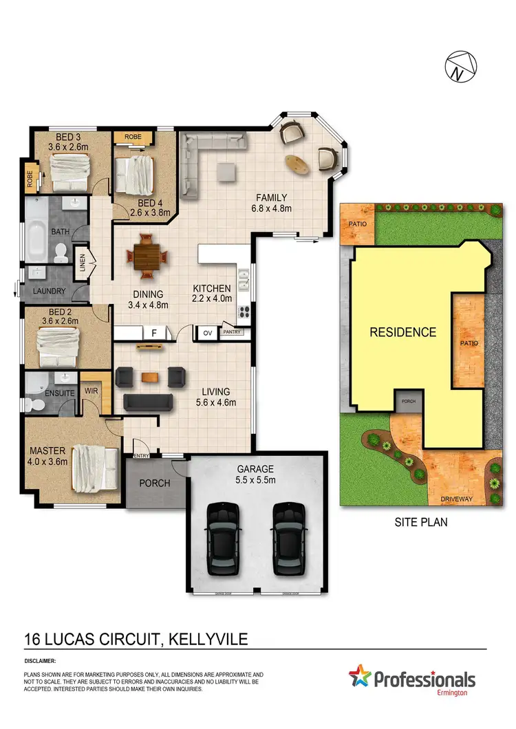 Floorplan of Homely house listing, 16 Lucas Circuit, Kellyville NSW 2155
