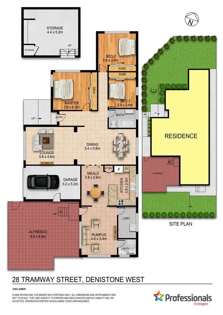 Floorplan of Homely house listing, 28 Tramway Street, Denistone West NSW 2114