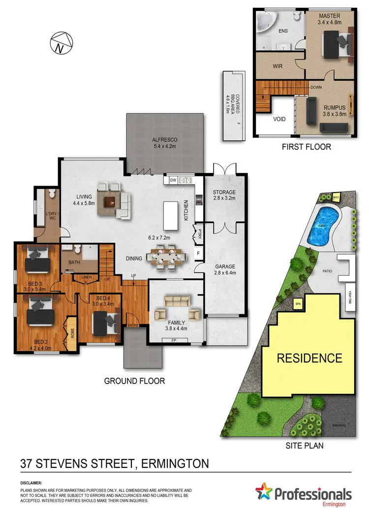 Floorplan of Homely house listing, 37 Stevens Street, Ermington NSW 2115