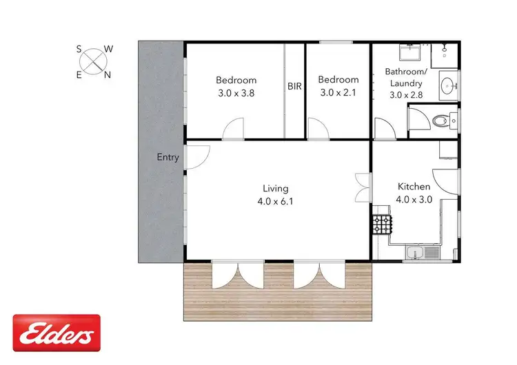 Floorplan of Homely house listing, 4 Bay Street, Port Albert VIC 3971