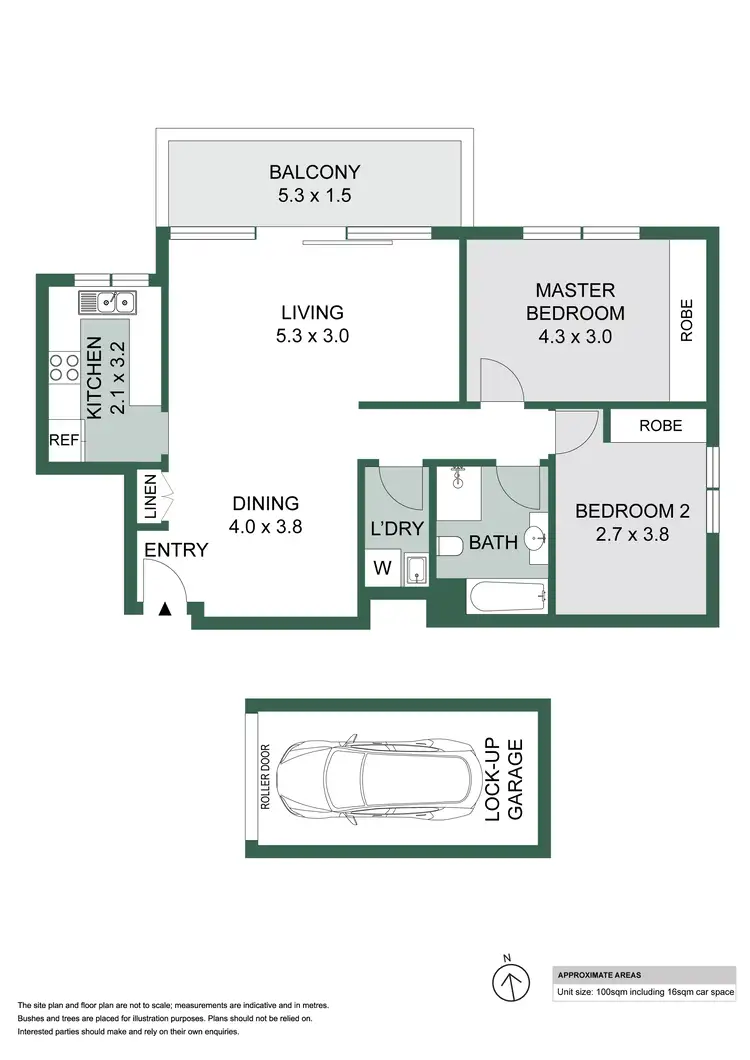Floorplan of Homely apartment listing, 7B/15-19 Waverley Crescent, Bondi Junction NSW 2022