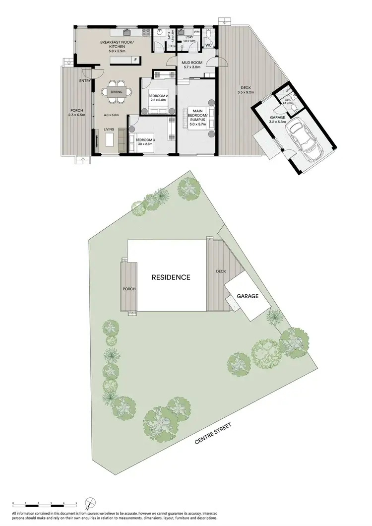 Floorplan of Homely house listing, 1 Centre Street, Lake Tabourie NSW 2539