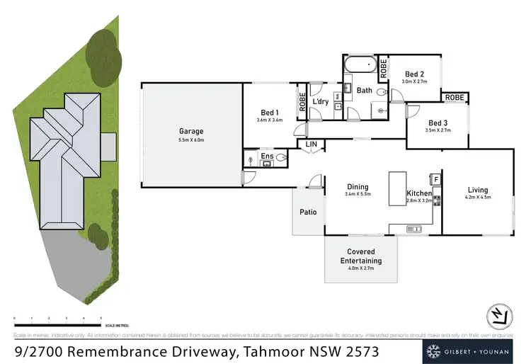 Floorplan of Homely villa listing, 9/2700 Remembrance Driveway, Tahmoor NSW 2573