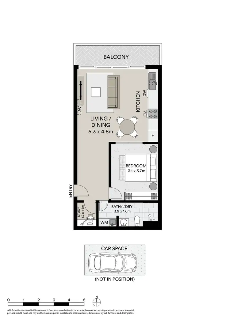 Floorplan of Homely apartment listing, 108/450 Bell Street, Preston VIC 3072