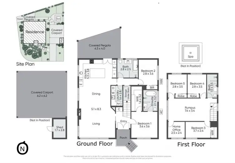 Floorplan of Homely house listing, 3 Holyrood Crescent, Ringwood VIC 3134