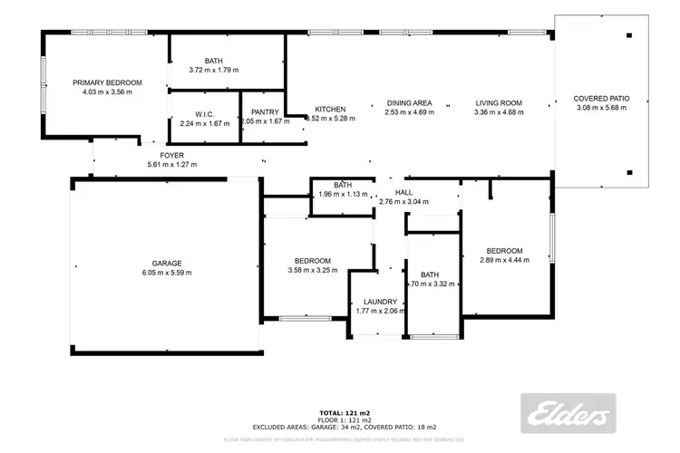 Floorplan of Homely house listing, 15 Commander Court, Jones Hill QLD 4570