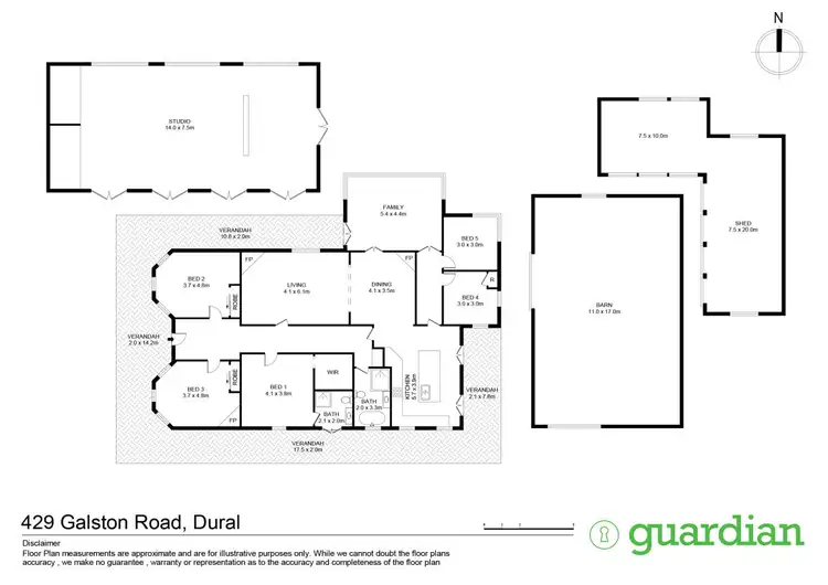 Floorplan of Homely rural property listing, 429 Galston Road, Dural NSW 2158