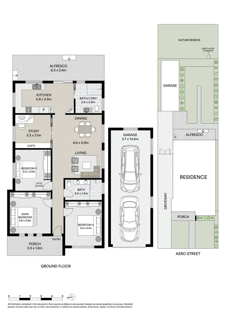 Floorplan of Homely house listing, 5 Aero Street, Brighton-Le-Sands NSW 2216