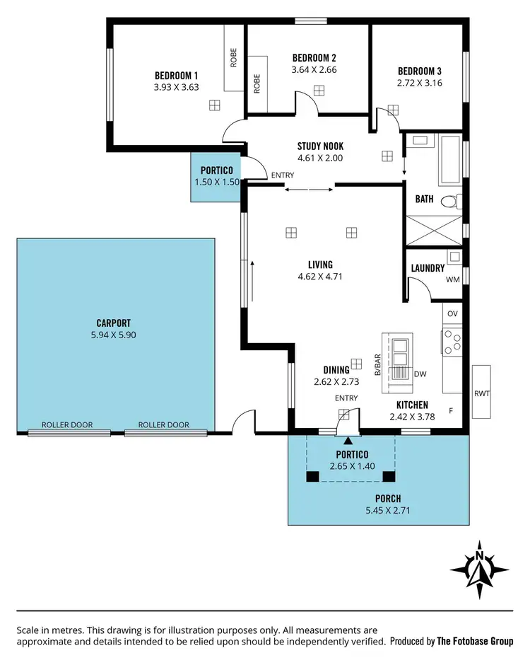 Floorplan of Homely house listing, 18 Barbara Avenue, Morphett Vale SA 5162