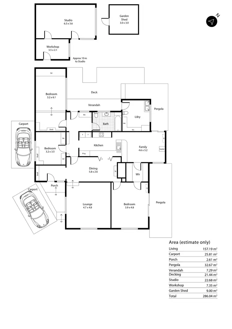 Floorplan of Homely house listing, 11 Bowman Avenue, Belair SA 5052