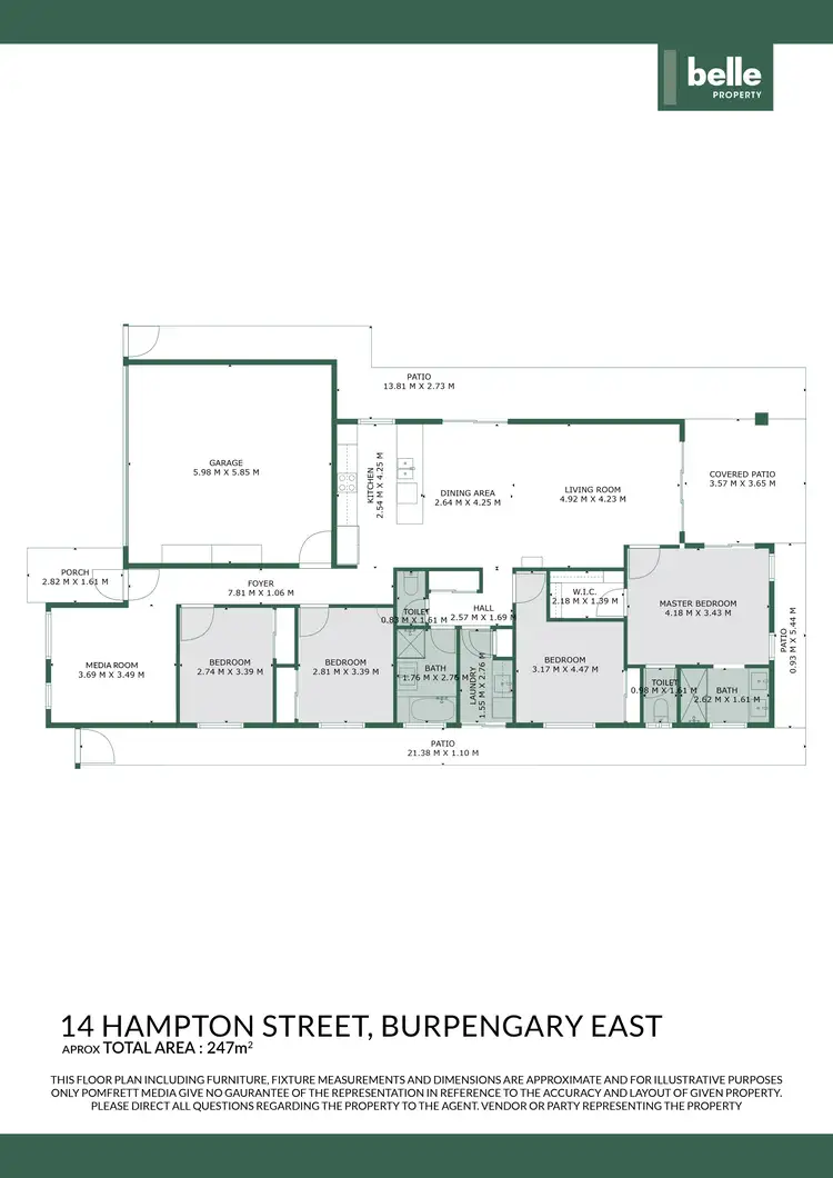 Floorplan of Homely house listing, 14 Hampton Street, Burpengary East QLD 4505