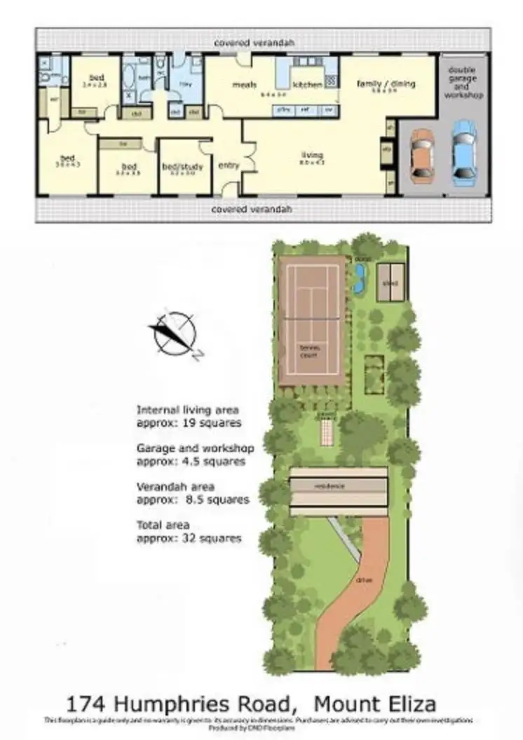 Floorplan of Homely house listing, 174 Humphries Road, Mount Eliza VIC 3930
